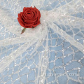 शादी की पोशाक फीता कपड़ा सिल्वर सेक्विन फीता